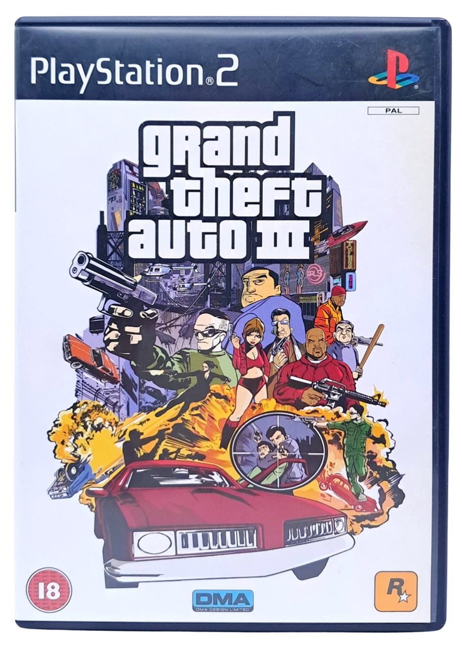 Grand theft auto III / 3 (GTA) - Playstation 2 spill (PS2)