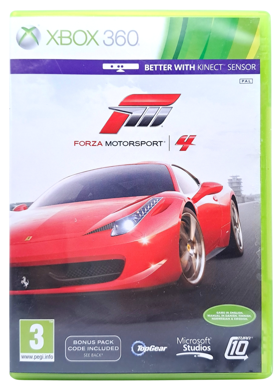 Forza motorsport 4 - Xbox 360 spill