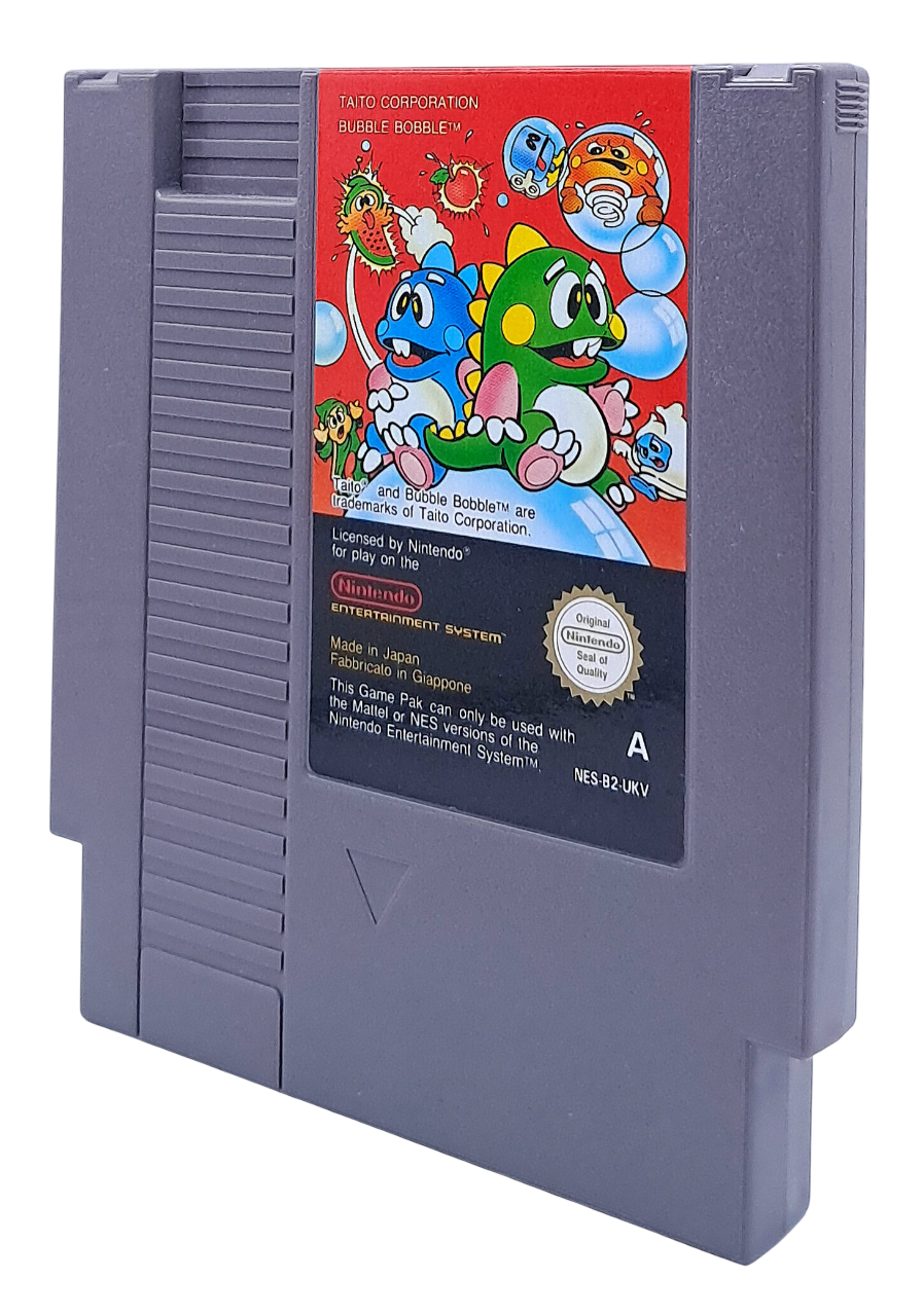 Bubble bobble (PAL A) - Nintendo entertainment system spill (NES)