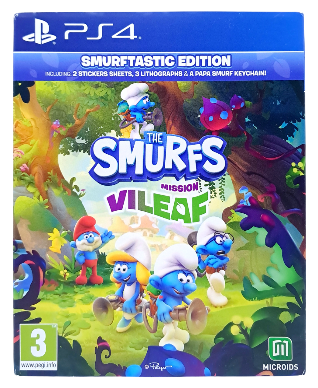 The Smurfs - Mission Vileaf (Smurtastic Edition) - Playstation 4 spill (ps4)