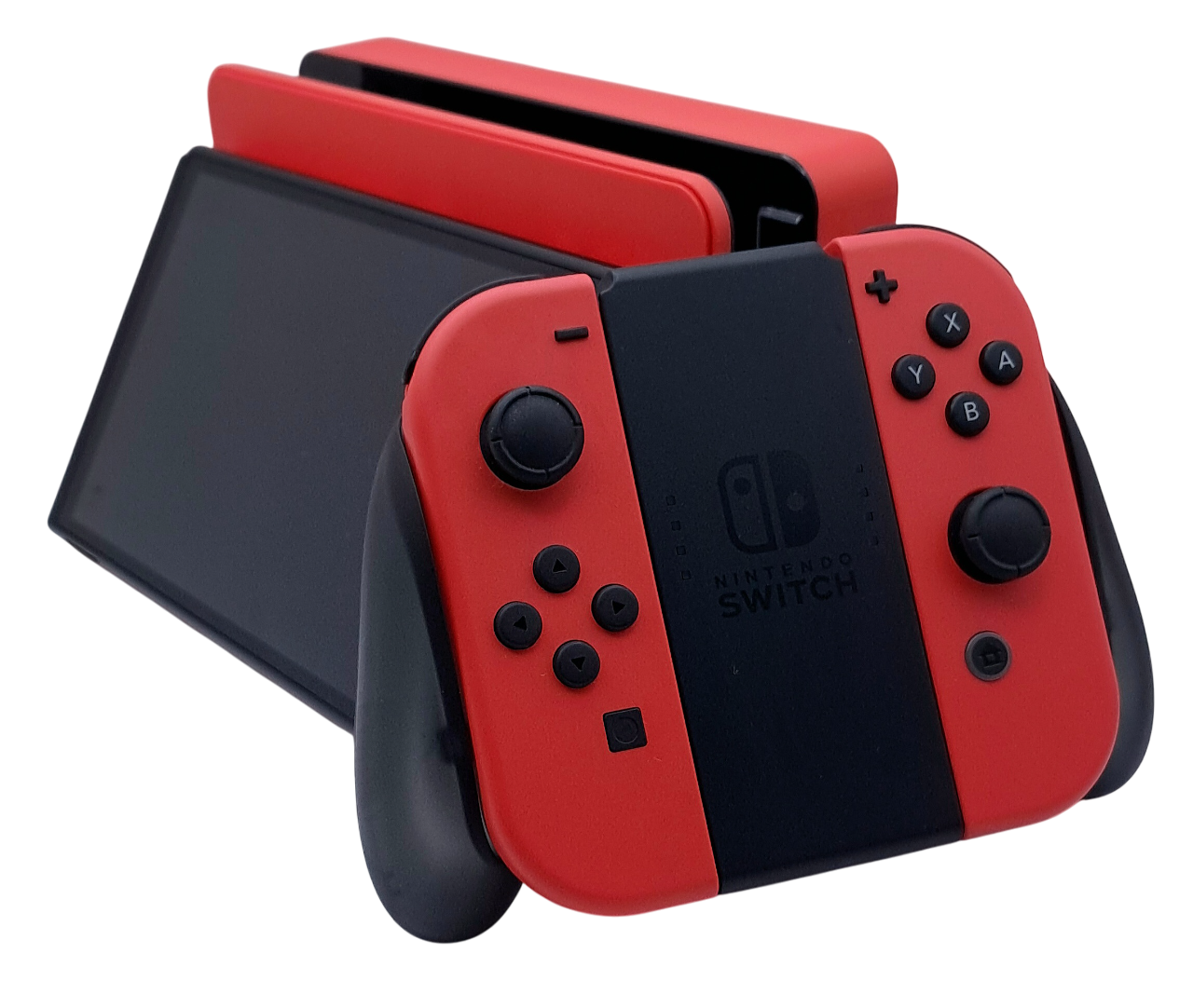 Nintendo Switch OLED (Mario Red Edition) - Nintendo håndholdt konsoll (brukt)