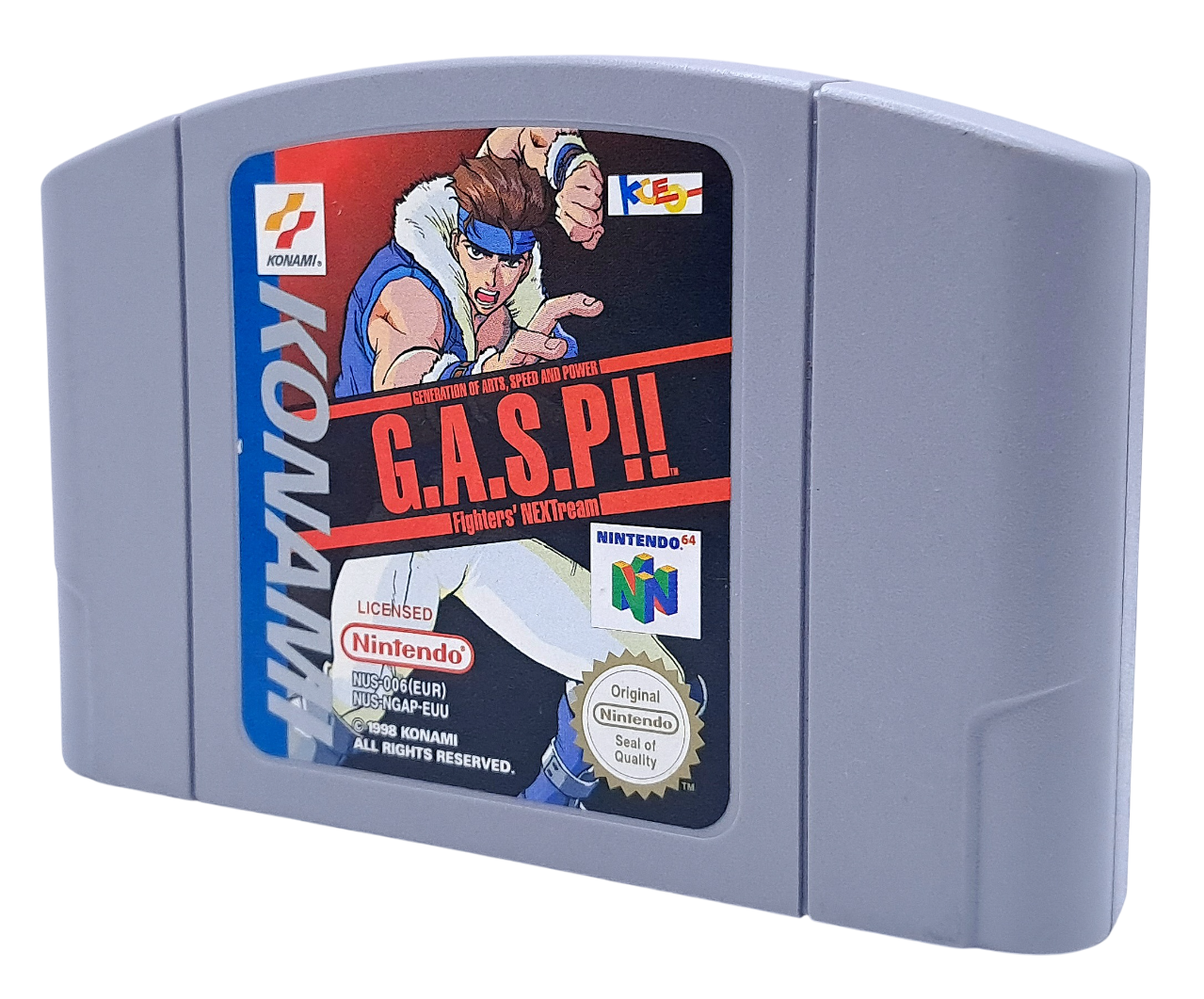 G.A.S.P!! (kun kassett) - Nintendo 64 spill (n64)