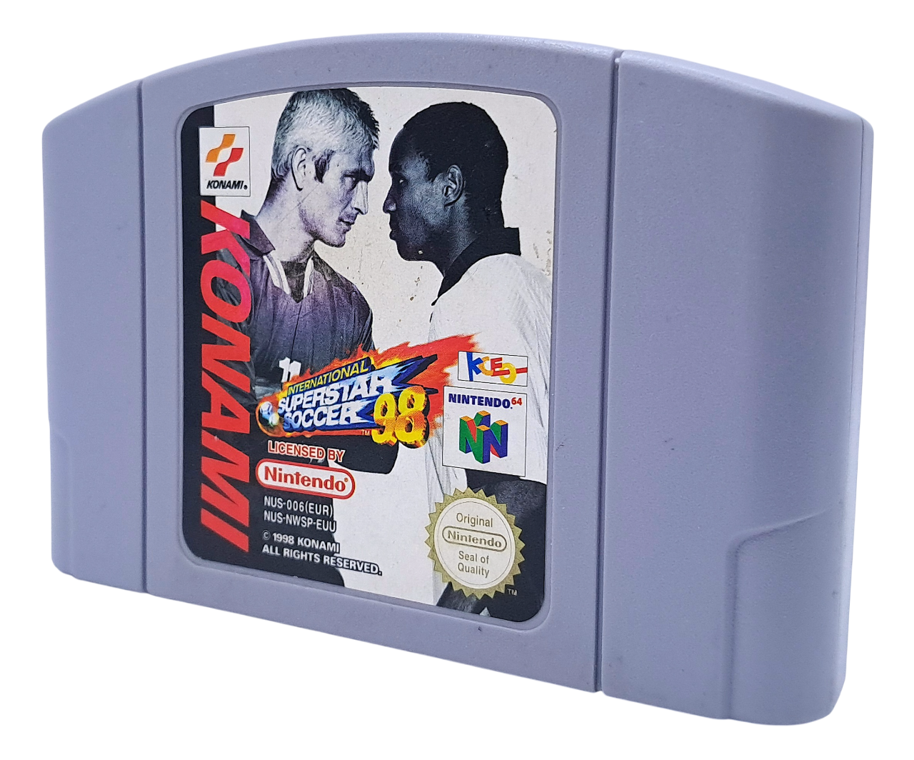 Konami international superstar soccer 98 (kun kassett) - Nintendo 64 spill (n64)