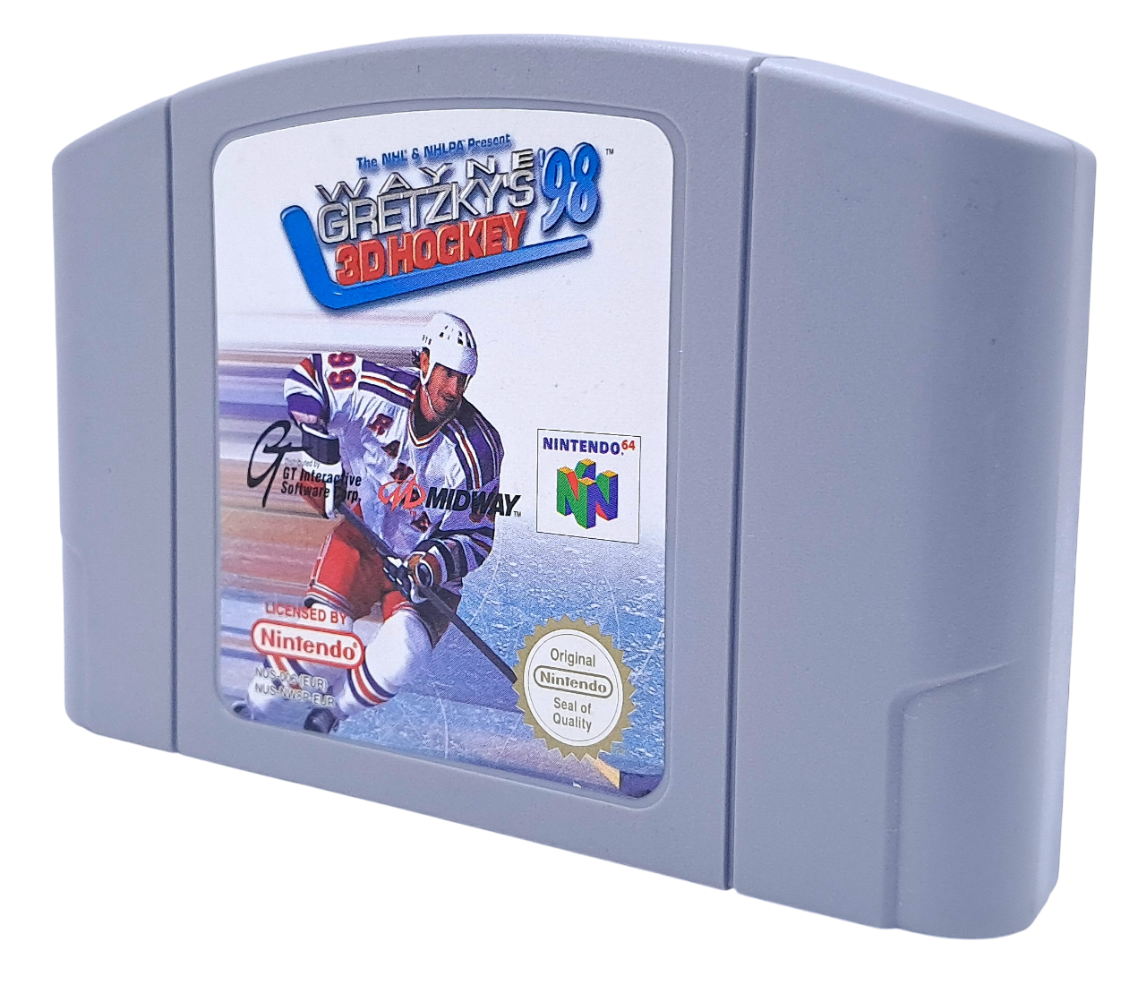 Wayne Gretzky's 3D hockey 98 (kun kassett) - Nintendo 64 spill (n64)