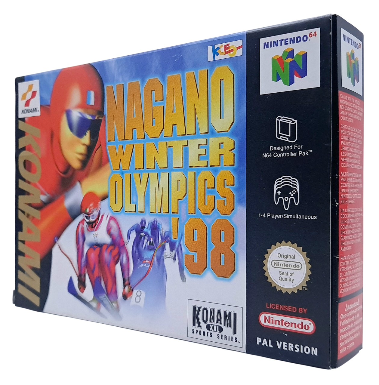 Nagano winter olympics 98 - Komplett i eske (CIB) - Nintendo 64 spill (N64)
