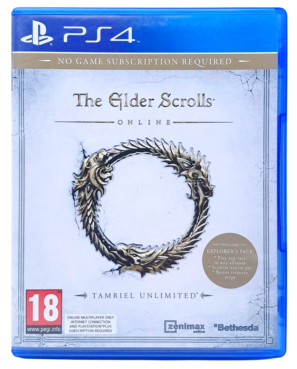 The elder scrolls online - Tamriel unlimited - Playstation 4 spill (ps4)