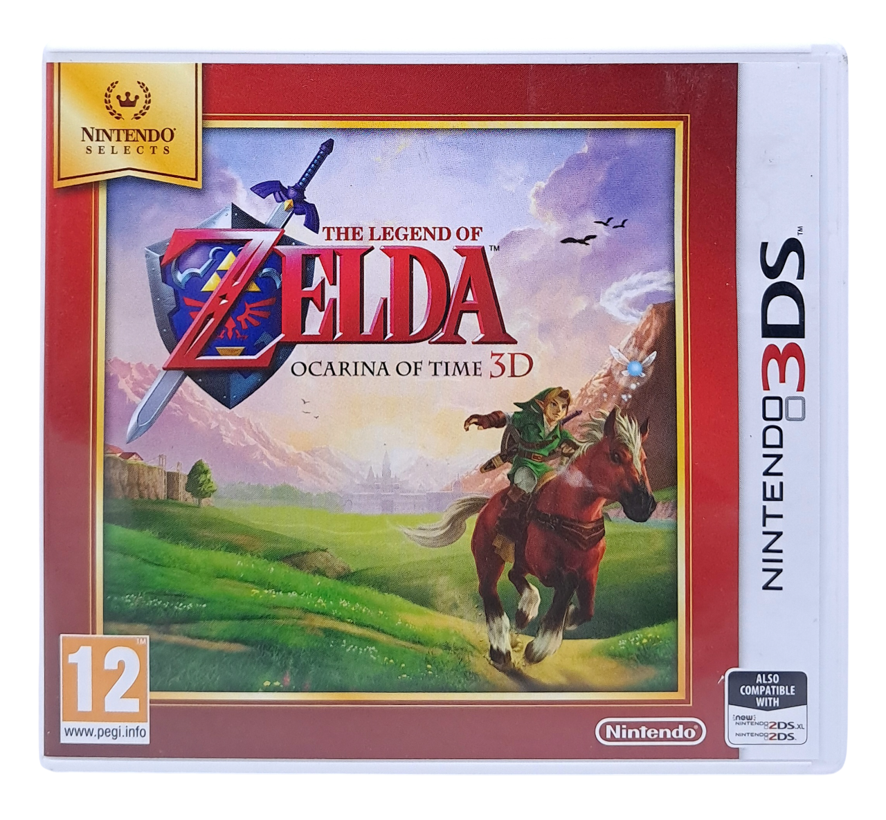The legend of zelda - Ocarina of time 3D (nintendo selects) – Nintendo 3DS spill