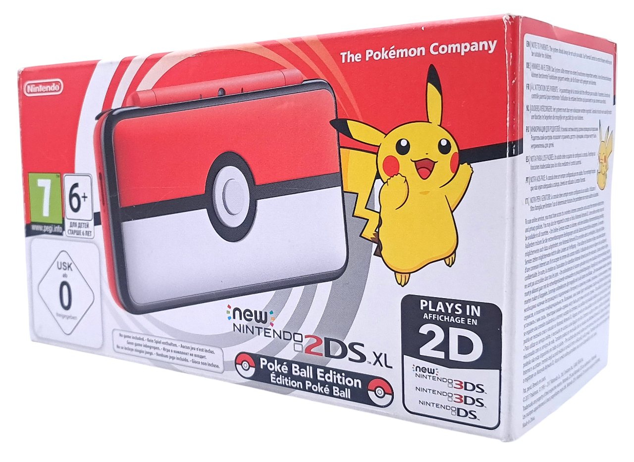 New Nintendo 2DS XL – Poké Ball Edition - Nintendo Håndholdt konsoll