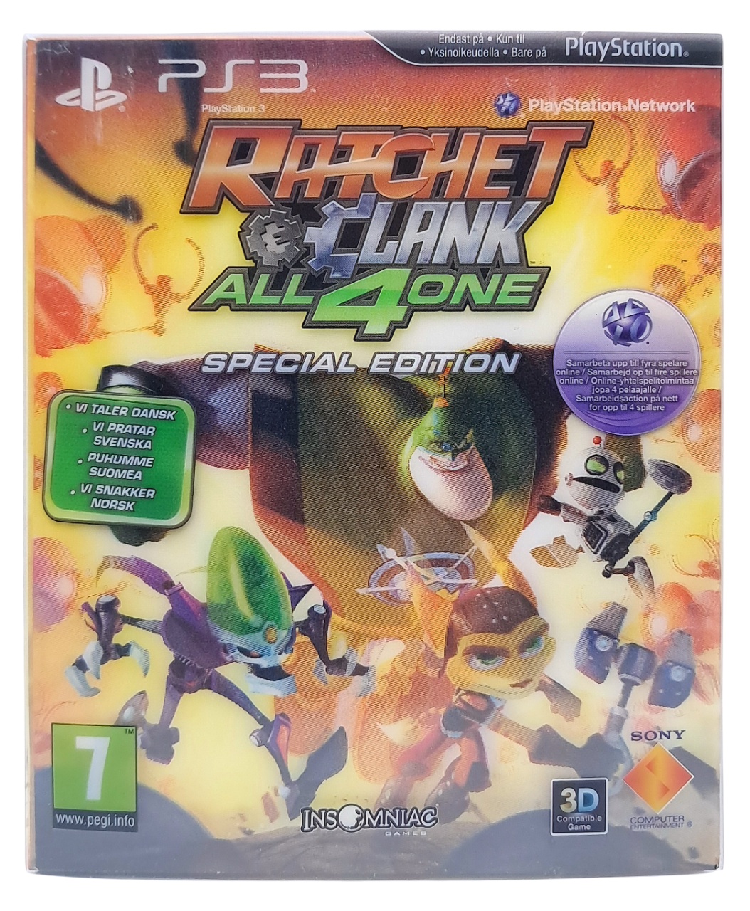 Playstation Ratchet And Clank A Crack In Time Ps4 Controller
