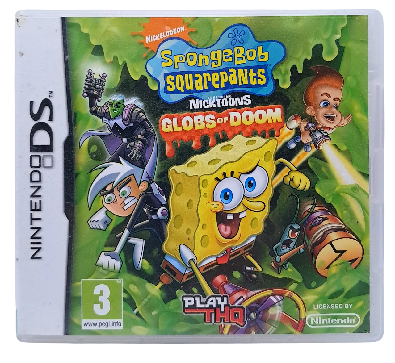 SpongeBob SquarePants featuring Nicktoons: Globs of Doom – Nintendo DS spill