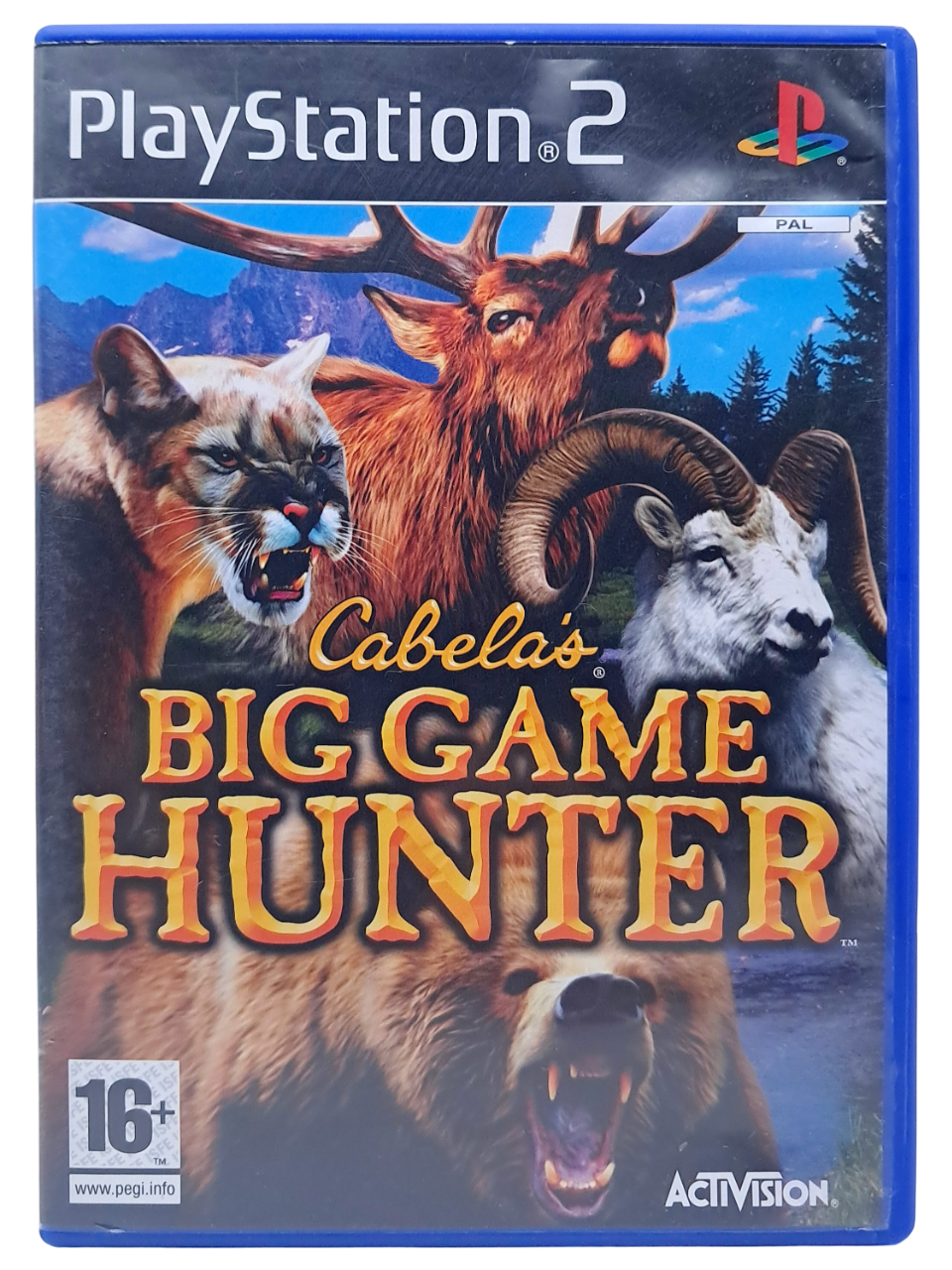Cabela's Big game hunter - Playstation 2 spill (PS2)