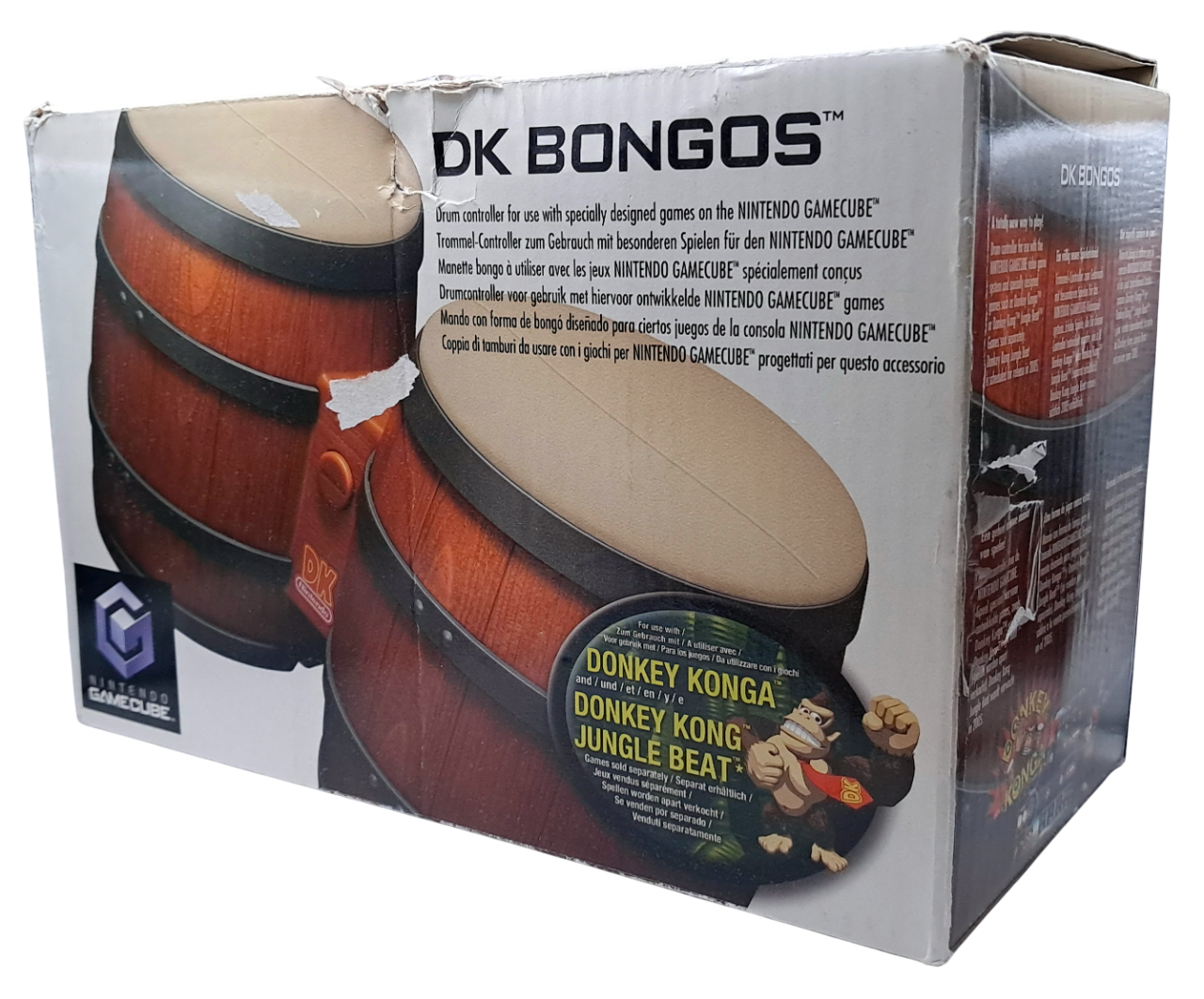 Original Nintendo DK Bongos (i eske) Nintendo gamecube tilbehør