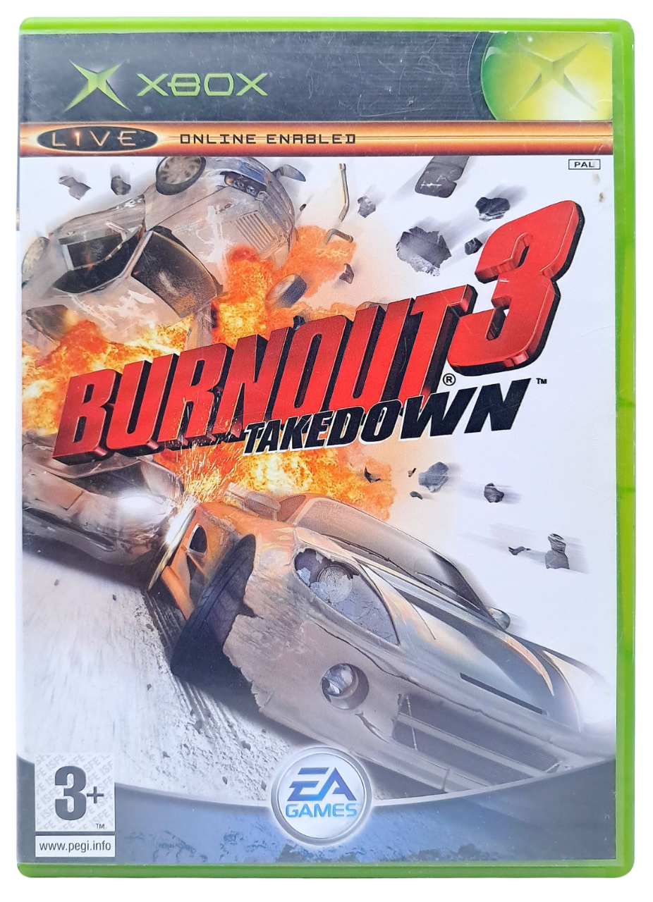 Burnout 3 - Takedown - Xbox original spill (Xbox classic)