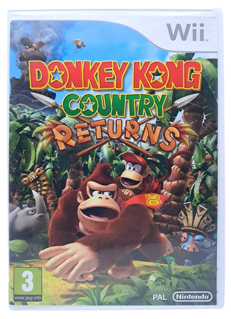 Donkey Kong country: Returns - Nintendo Wii spill