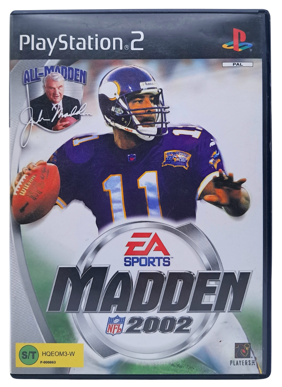 Madden 2002 - Playstation 2 spill (PS2)