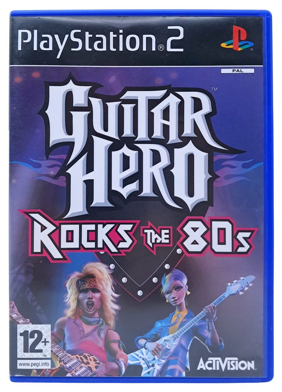 Guitar hero: Rocks the 80s - Playstation 2 spill (ps2)