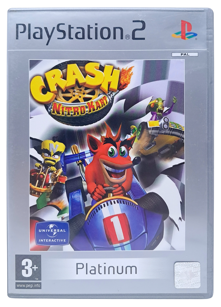 Crash - Nitro-kart (platinum) - Playstation 2 spill (PS2)