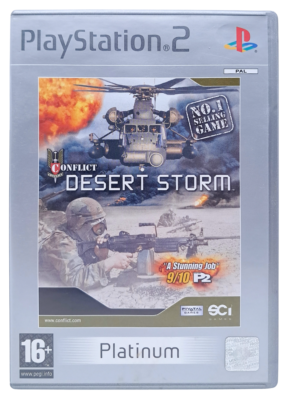 Conflict: Desert storm (platinum) - Playstation 2 spill (PS2)