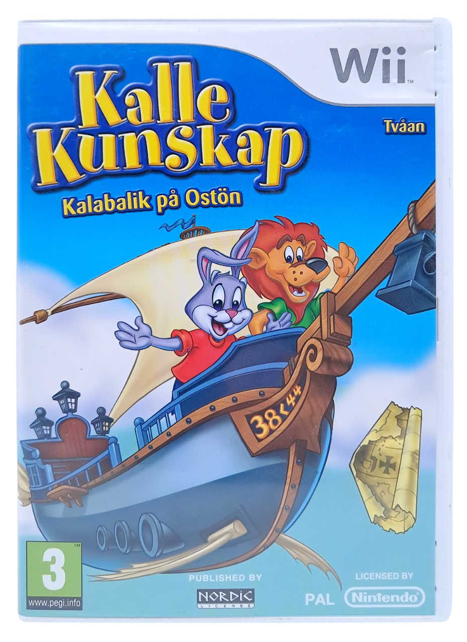 Kalle kunskap - Kalabalik på ostön - Nintendo Wii spill