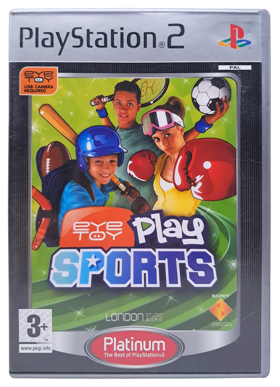 Eye toy play sports (platinum) - Playstation 2 spill (PS2)