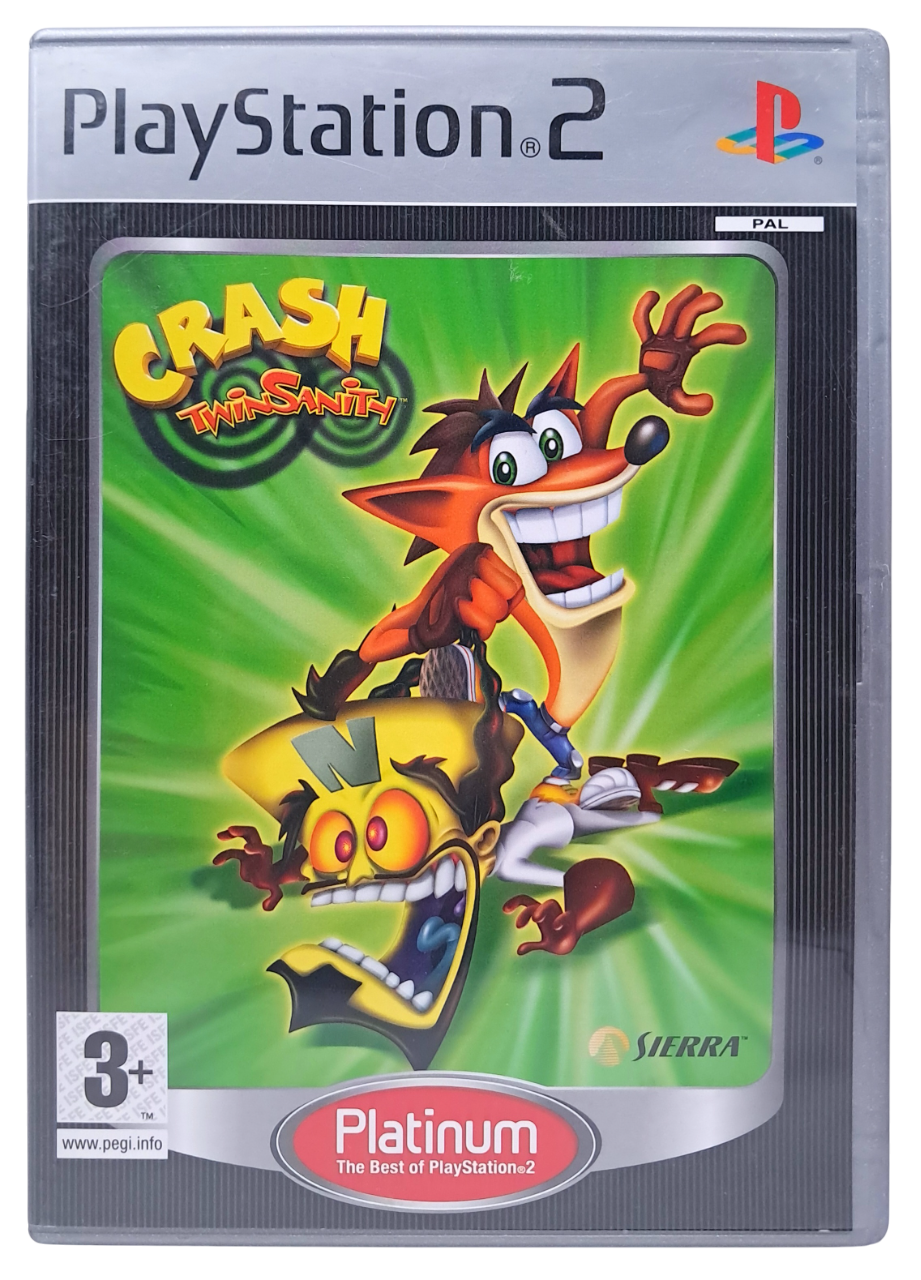 Crash twinsanity (platinum) - Playstation 2 spill (PS2)