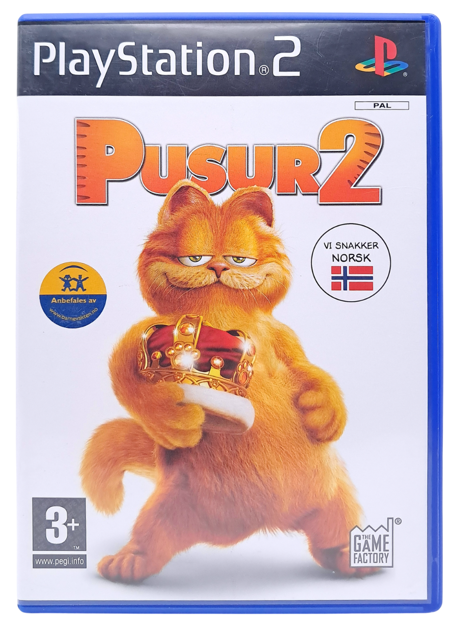 Pusur / Garfield 2 - Playstation 2 spill (PS2)