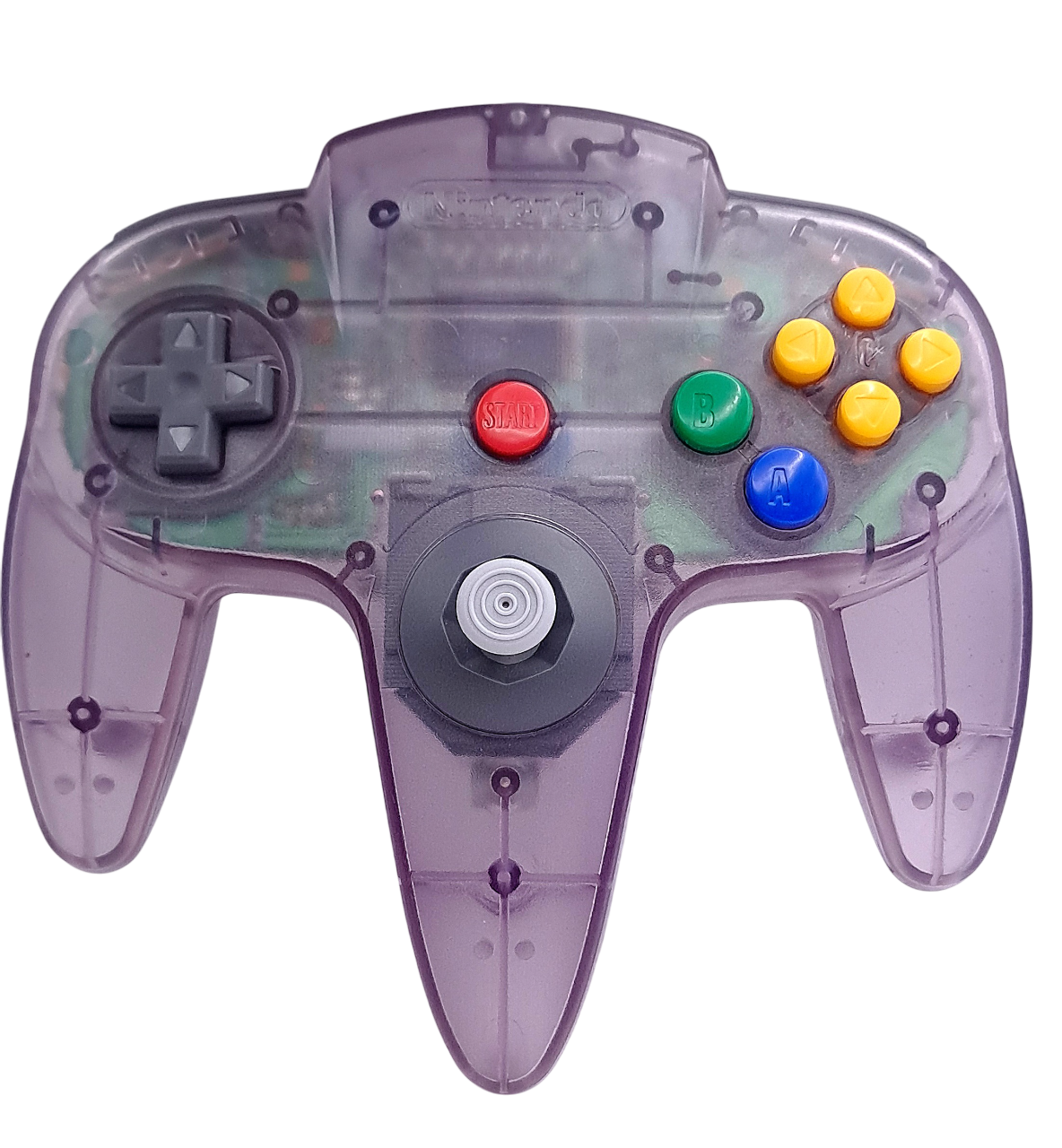 Original lilla / atomic purple N64 kontroll - Nintendo 64 tilbehør (N64)
