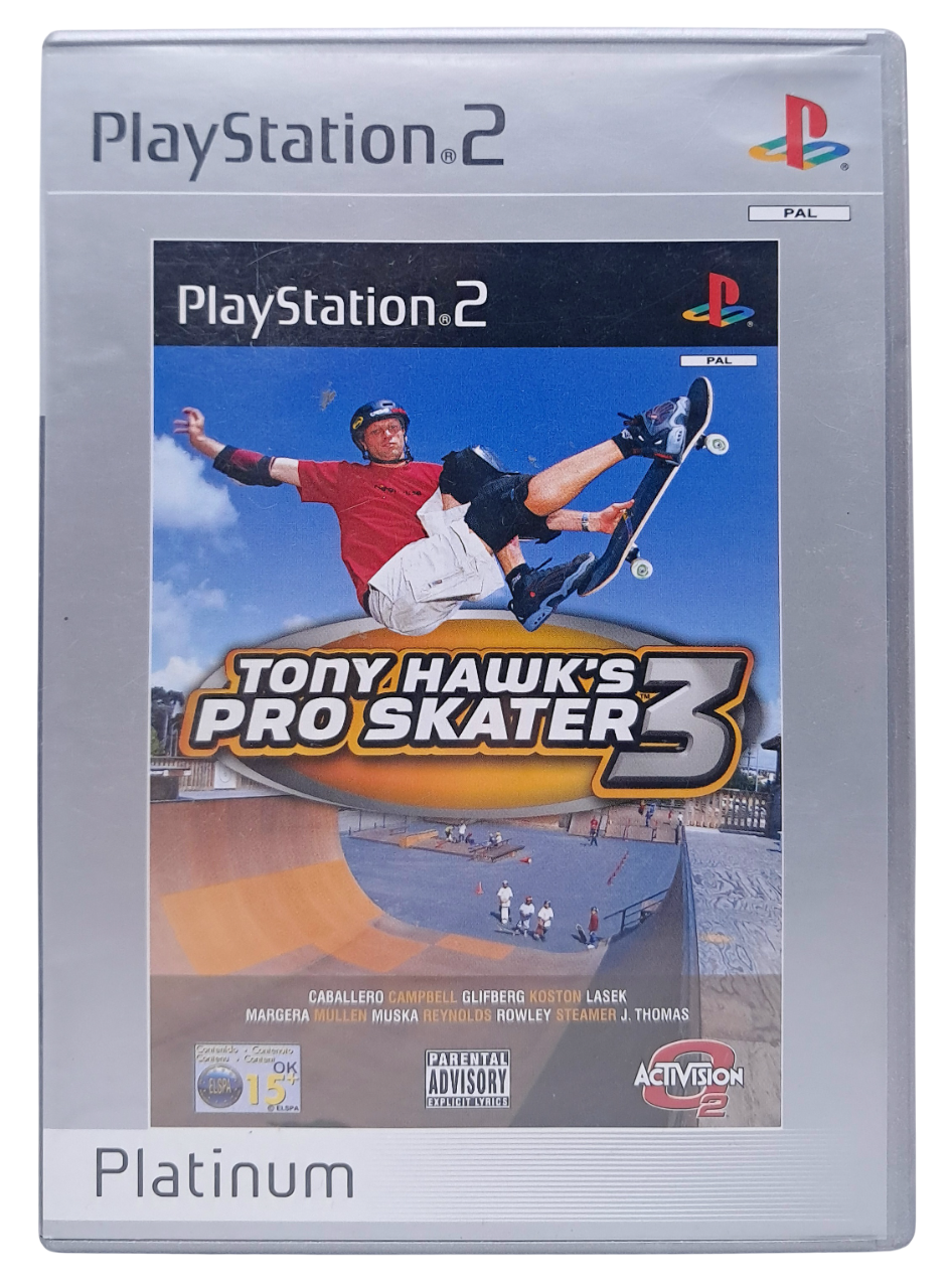 Tony hawk's pro skater 3 (platinum) - Playstation 2 spill (PS2)