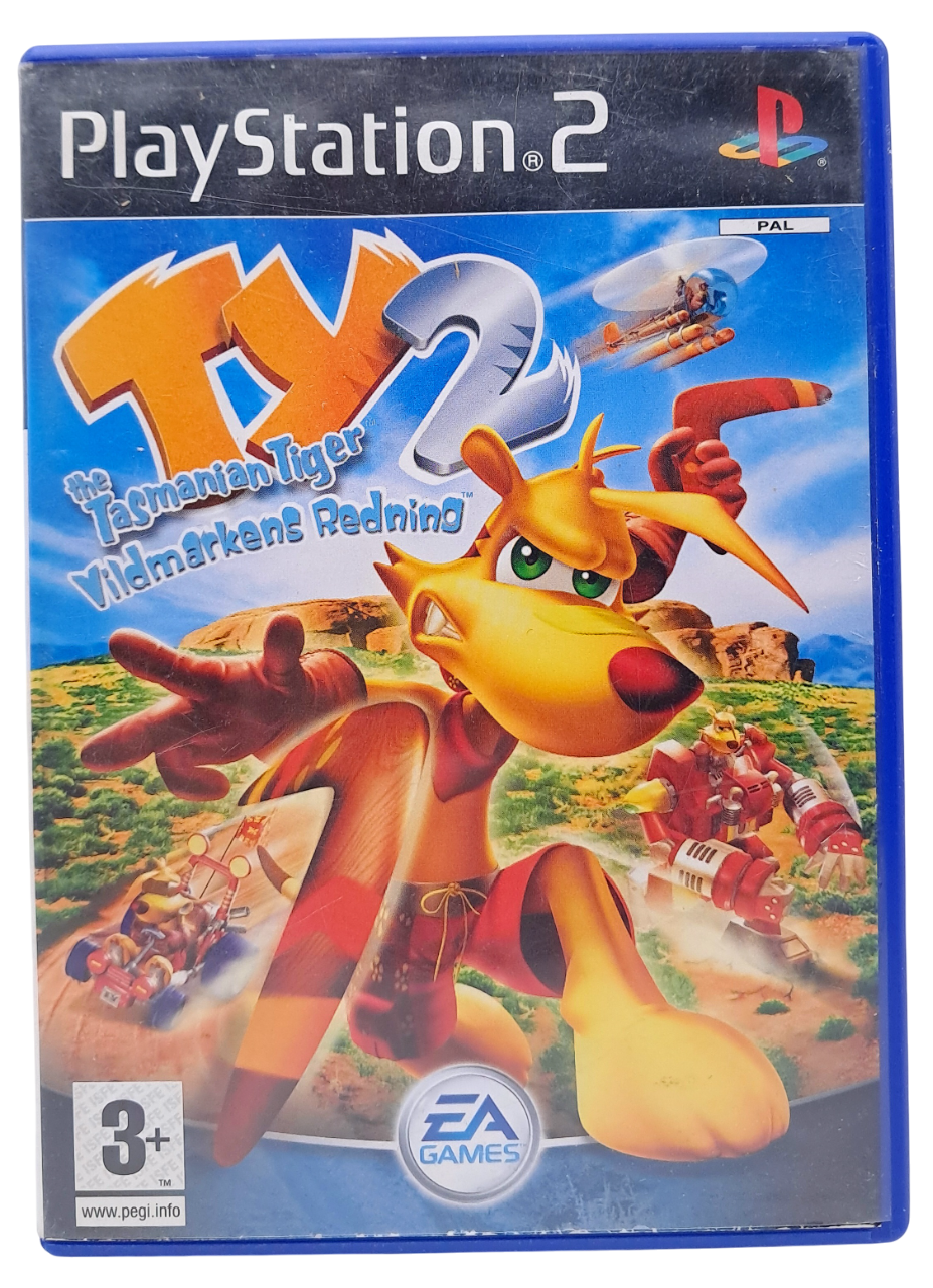 Ty 2 The tasmanian tiger - Vildmarkens redning - Playstation 2 spill (PS2)