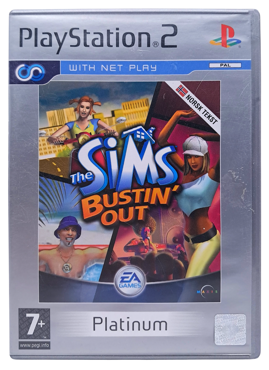 The sims - Bustin' out - Playstation 2 spill (PS2)