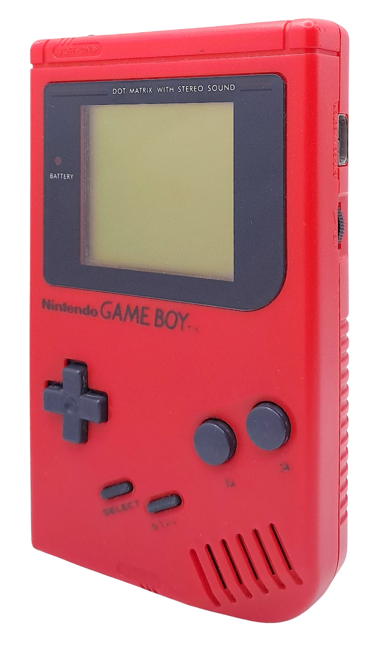Original red / rød gameboy - Nintendo håndholdt konsoll (GB)
