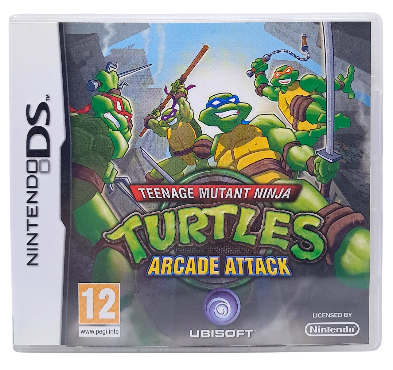 Teenage mutant ninja turtles - Arcade attack – Nintendo DS spill