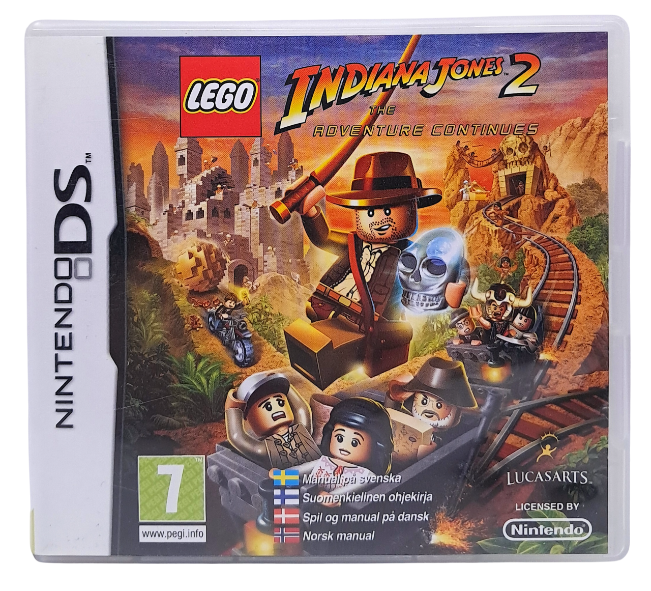 Lego indiana jones 2 - The adventure continues – Nintendo DS spill