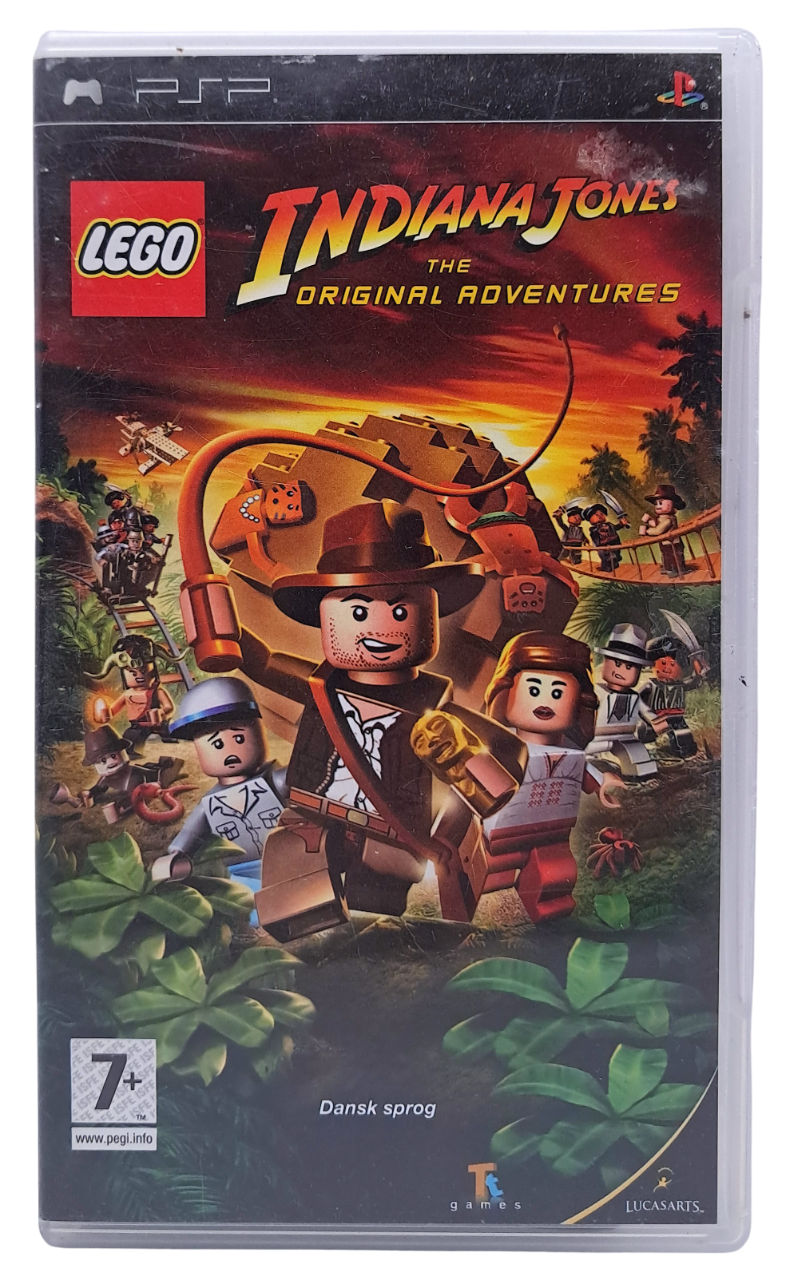 Lego indiana jones - The original adventures - Playstation portable spill (PSP)