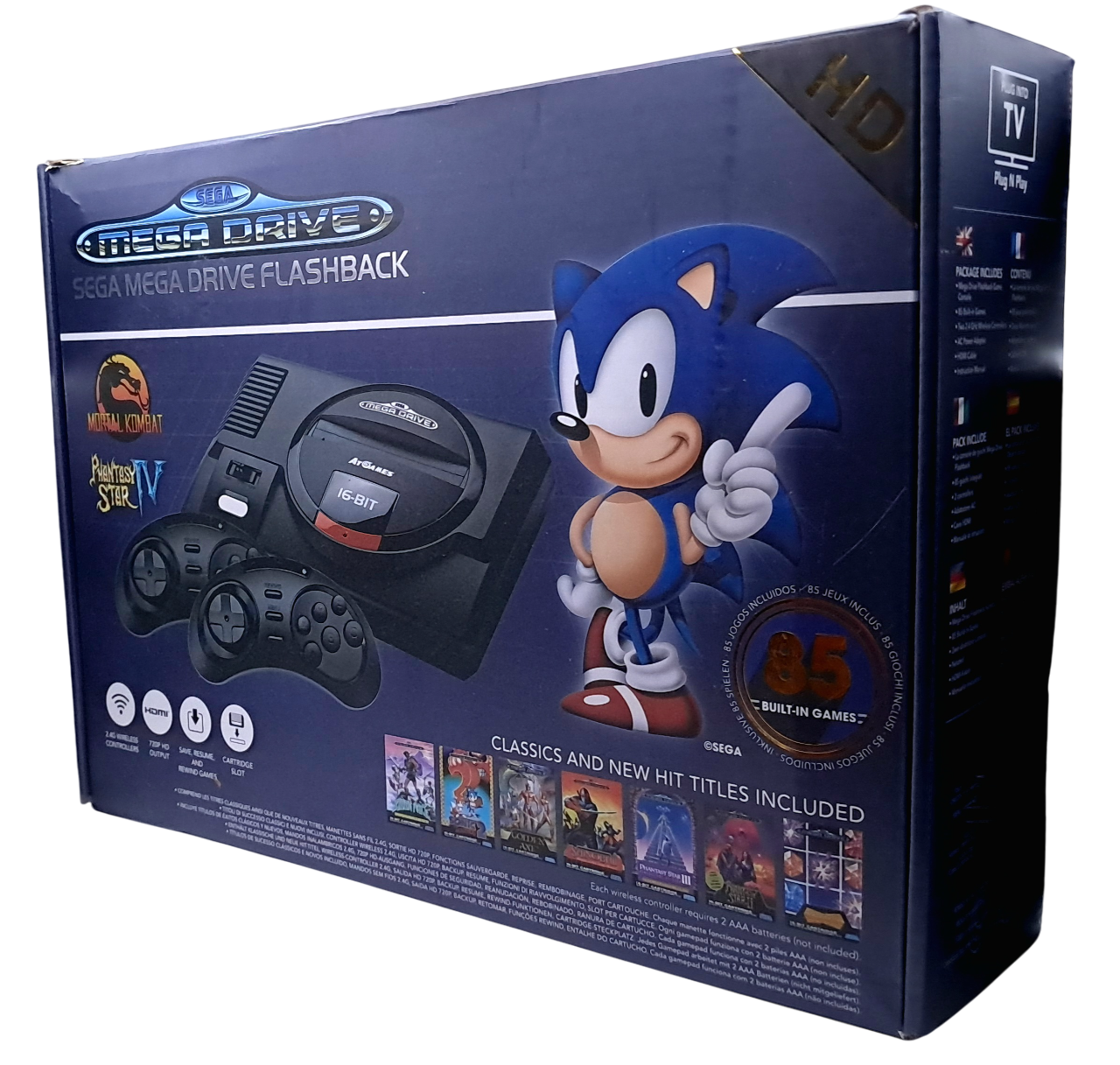 SEGA Mega Drive Flashback – HD konsoll med 85 innebygde spill