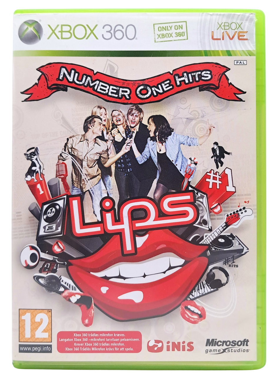 Number one hits - Lips - Xbox 360 spill