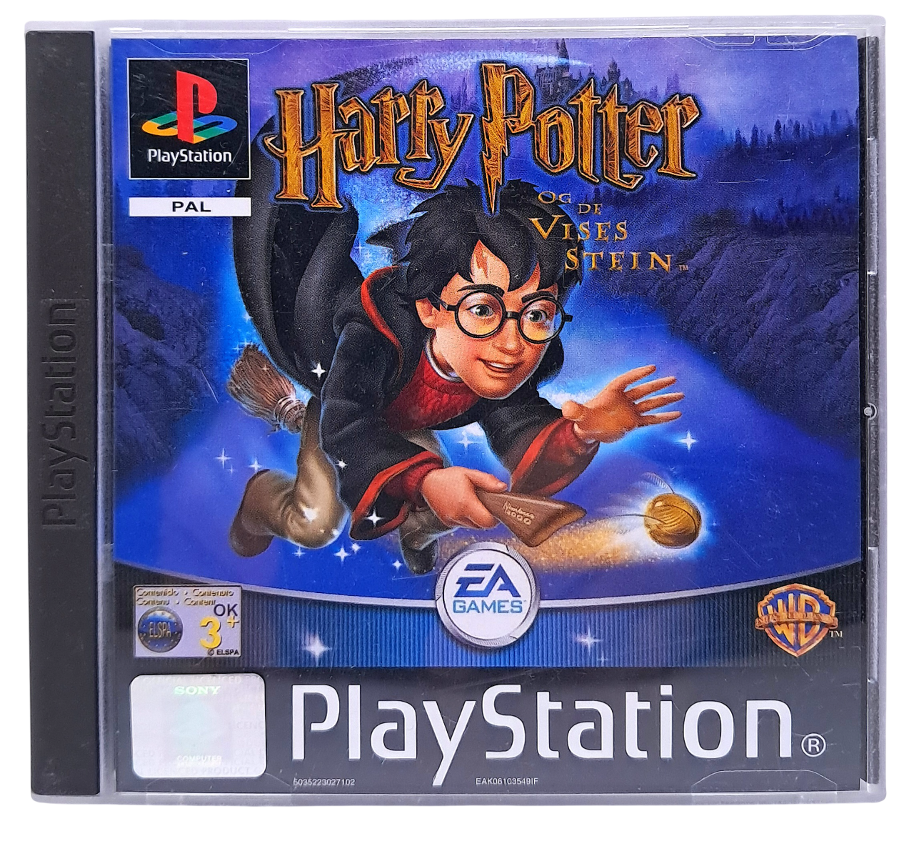 Harry Potter og de vises stein - Playstation 1 spill (PS1)