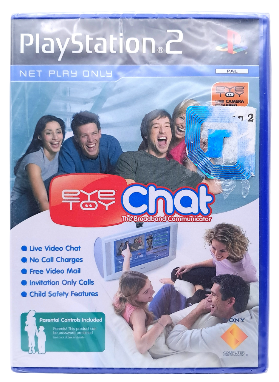 Bilde av coveret til Eye toy chat - Playstation 2 spill (PS2)