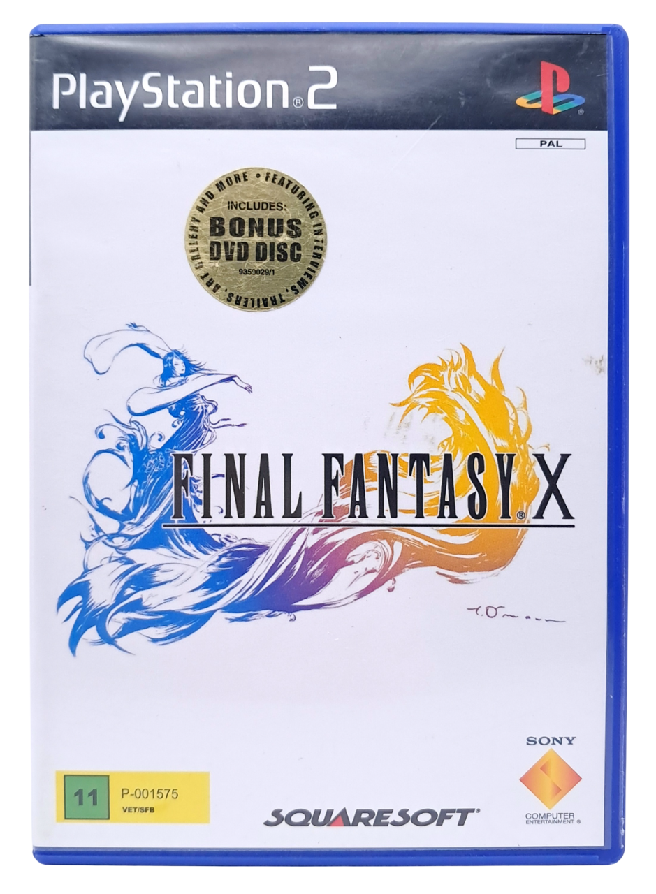Final fantasy X (bonus DVD edition) - Playstation 2 spill (PS2)