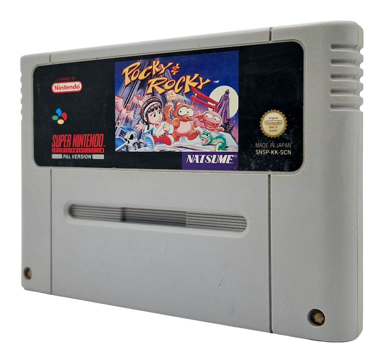 Pocky & Rocky - Super nintendo entertainment system spill (snes)