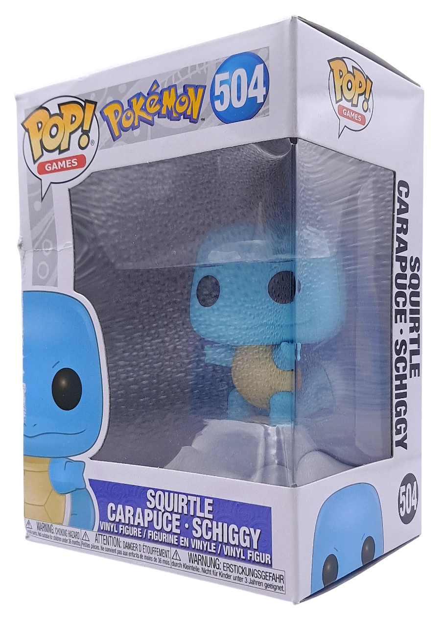 Funko Pop! Squirtle (#504) – Pokémon Vinyl Figur