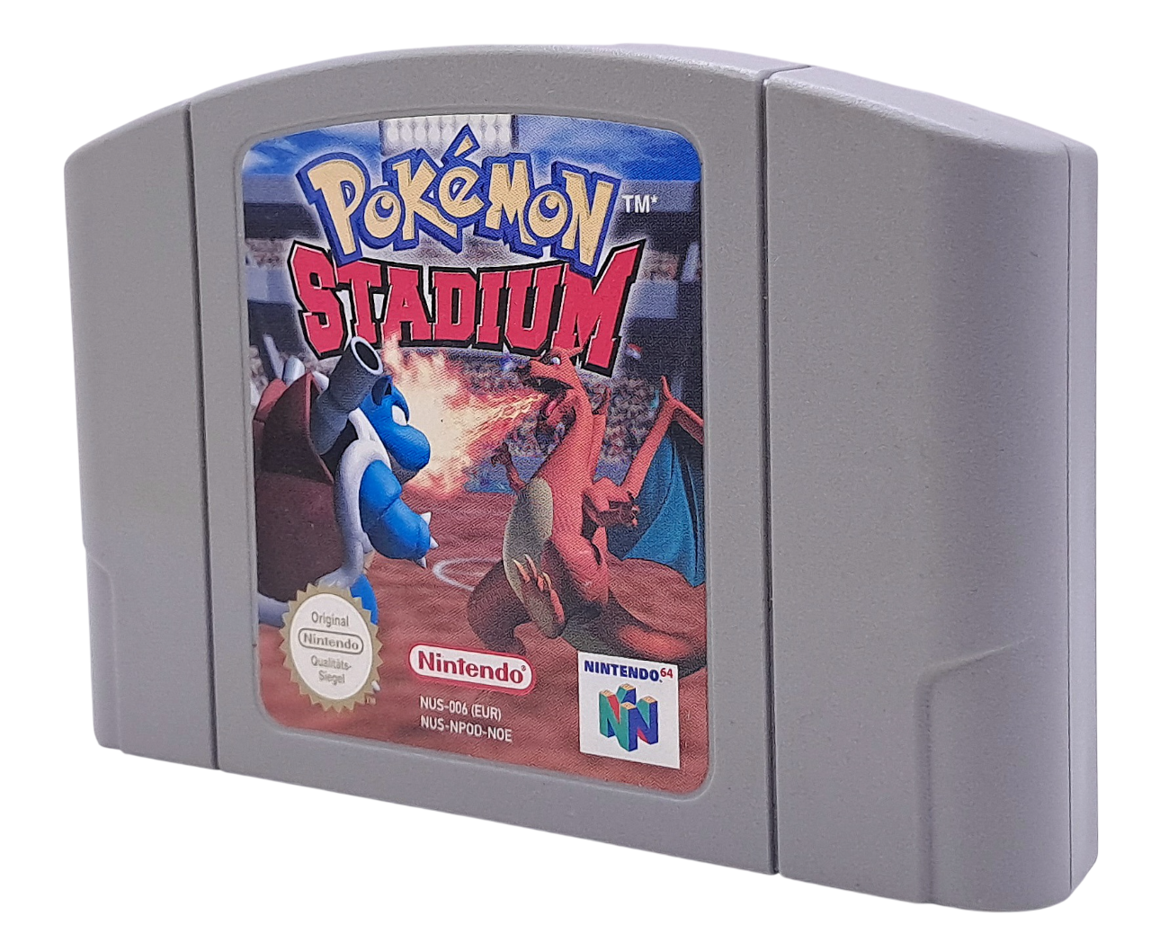 Pokemon stadium (tysk språk) – Nintendo 64 spill (N64)