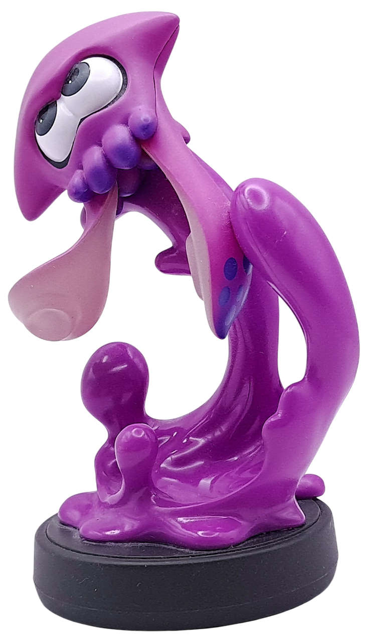Bilde av coveret til Inkling Squid (Lilla) amiibo – Splatoon-serien