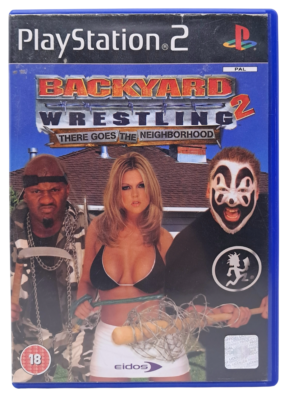 Backyard wrestling 2 - Playstation 2 spill (PS2)