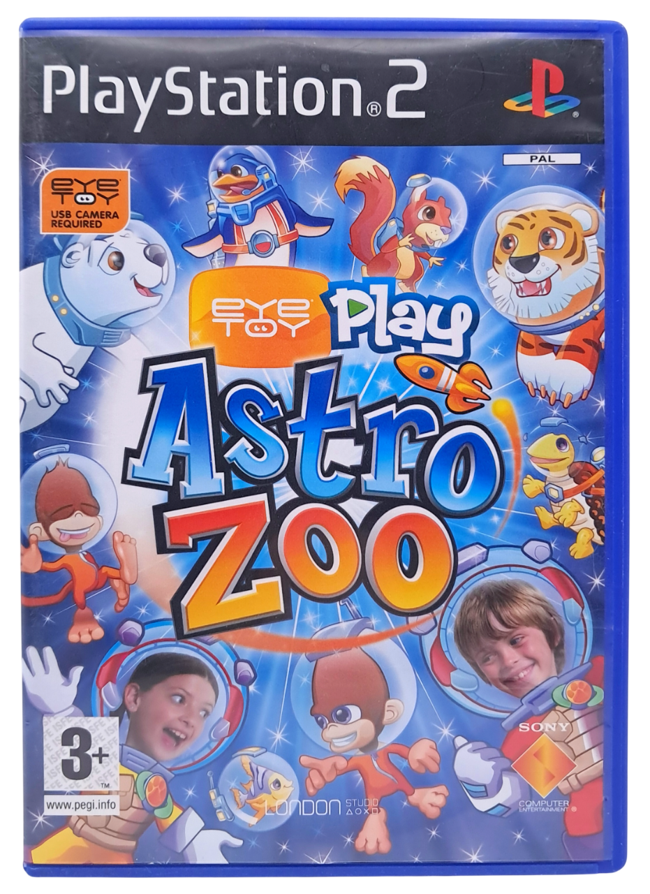 Bilde av coveret til Eye toy play - Astro Zoo - Playstation 2 spill (PS2)