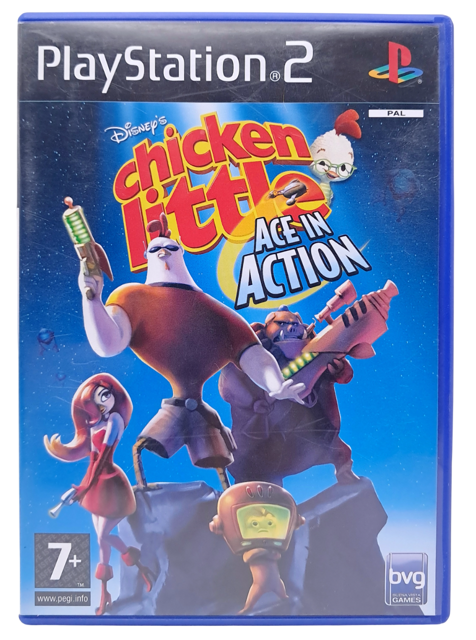 Disney's Chicken little - Ace in action - Playstation 2 spill (PS2)