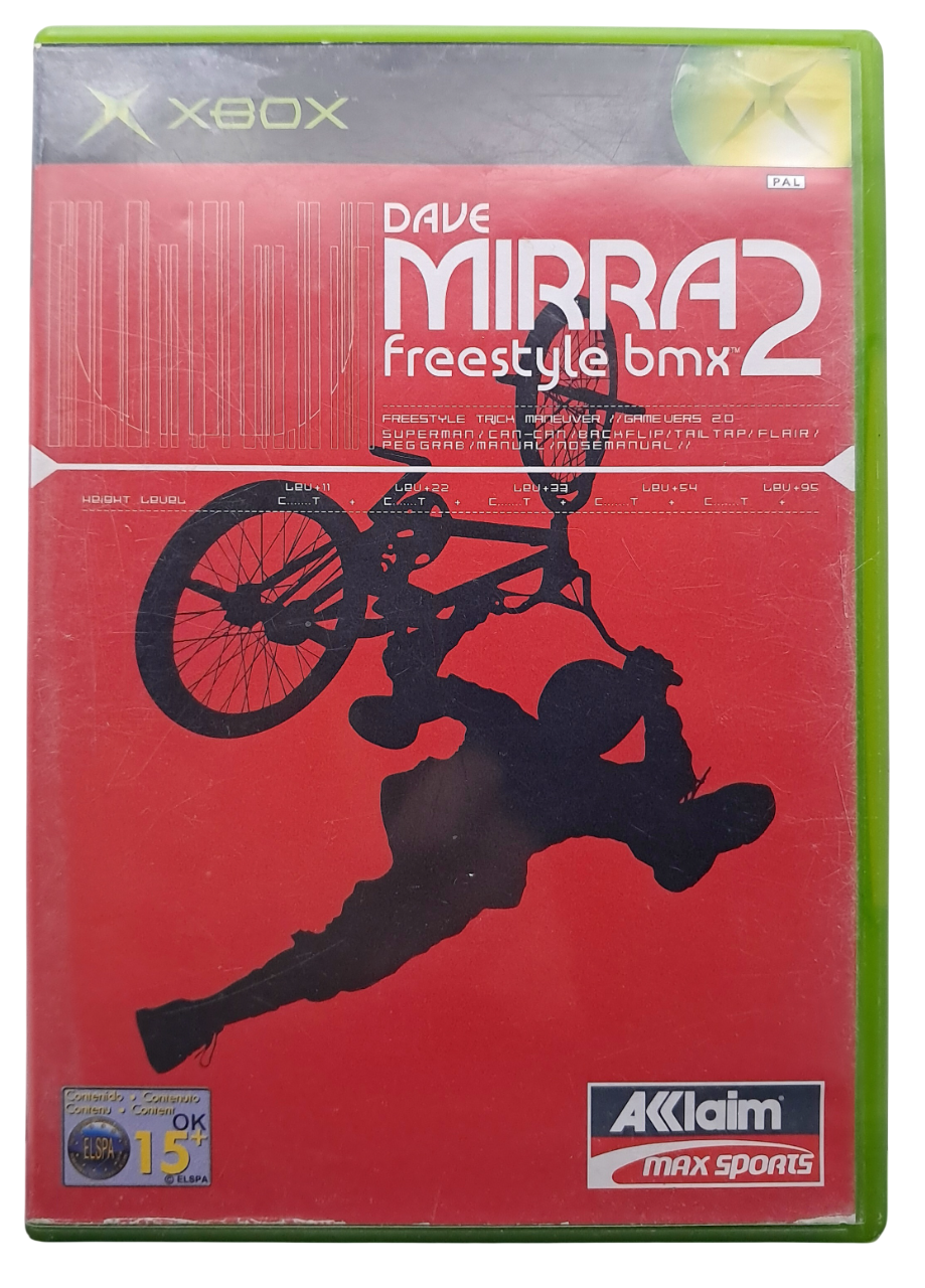 Bilde av coveret til Dave Mirra - Freestyle BMX 2 - Xbox original spill (Xbox classic)
