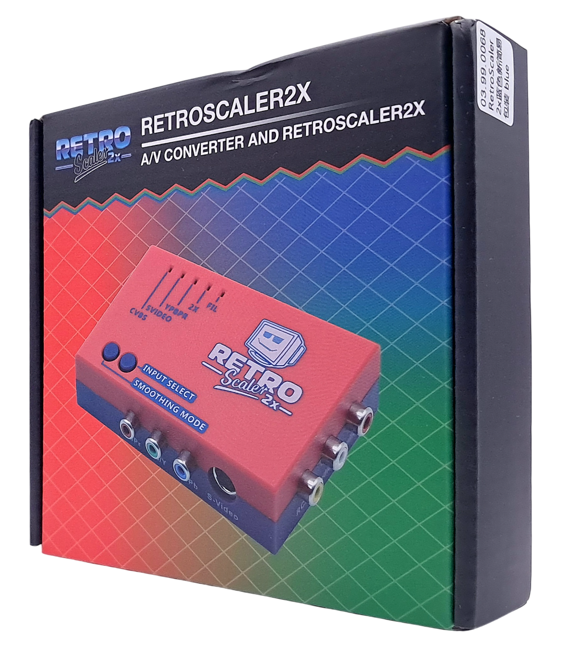 RetroScaler 2X AV konverter / Omformer og line doubler for retrospill