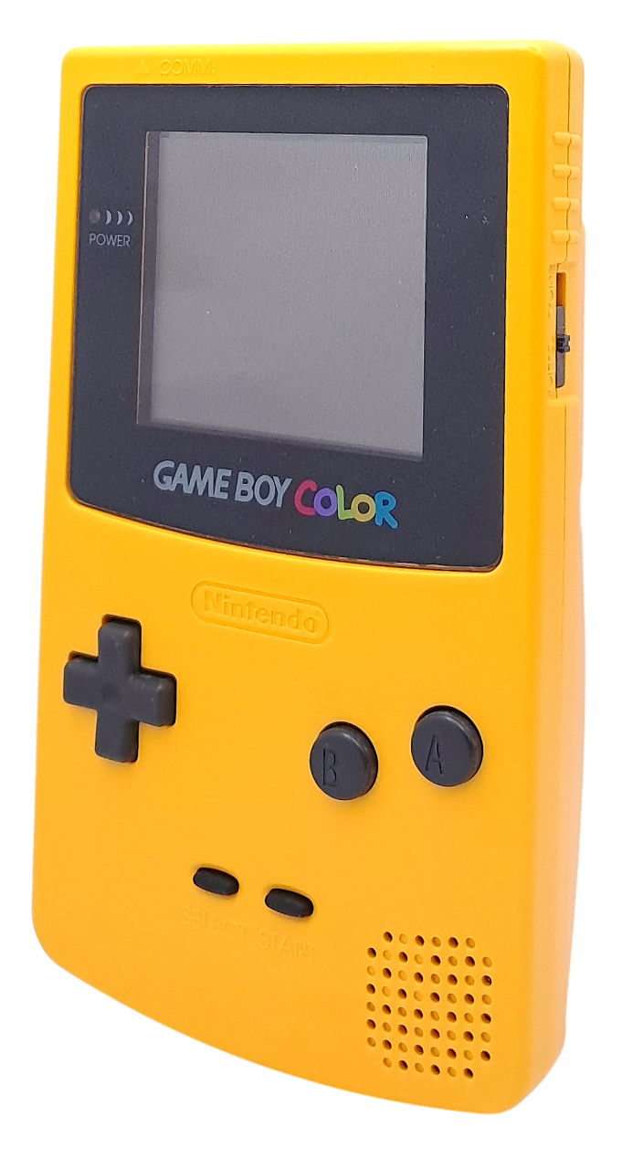 Original gul / yellow gameboy color - Nintendo håndholdt konsoll (GBC)