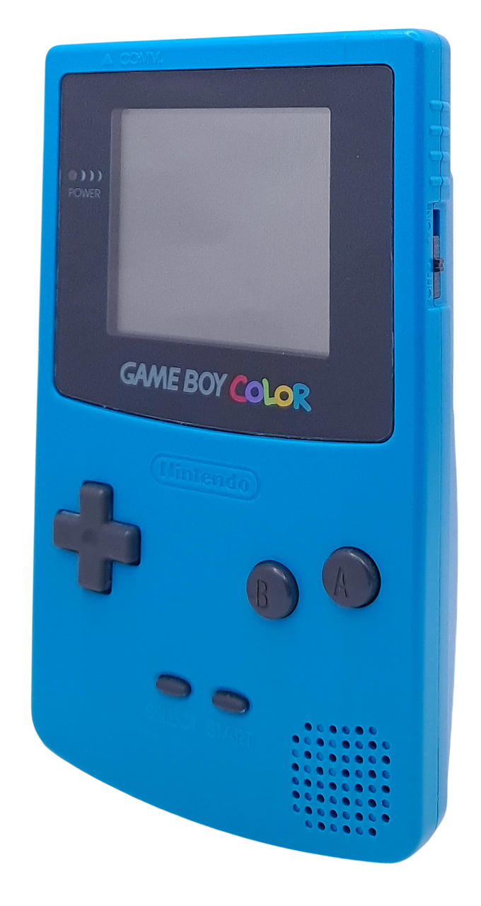 Original teal / blå gameboy color - Nintendo håndholdt konsoll (GBC)